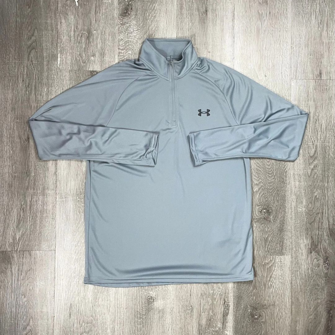 Under Armour Velocity Grey Half-Zip