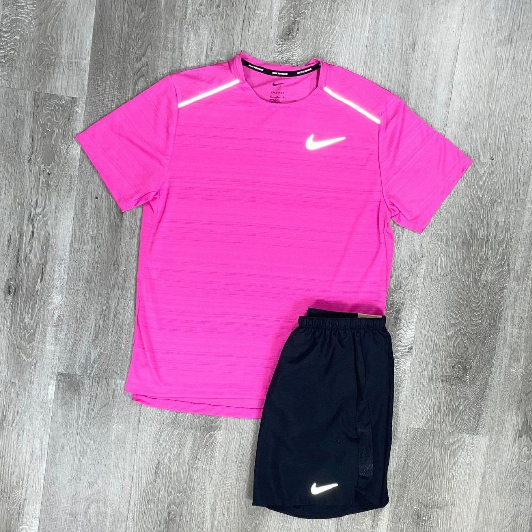 Nike 'Hot Pink' Miler 1.0 Set