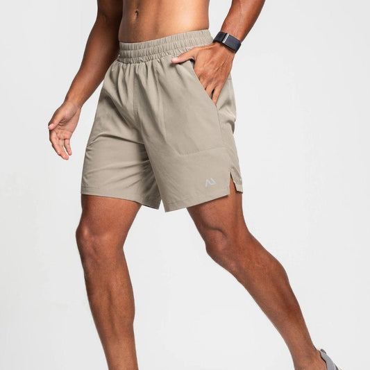 Agaru 'Dessert Sand' Gradient Shorts