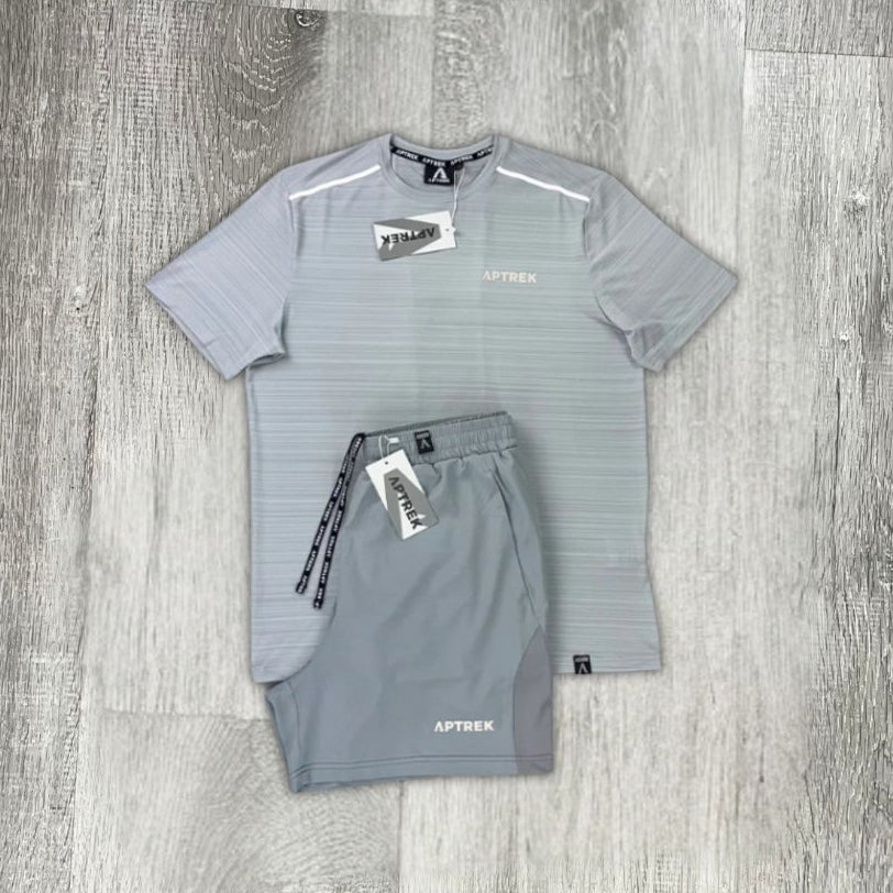 Aptrek Grey Element T-Shirt Set