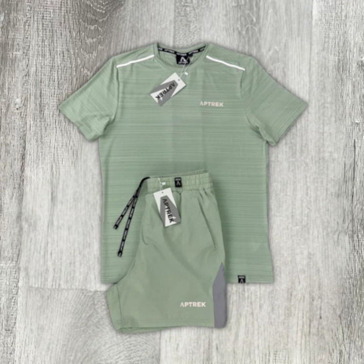 Aptrek 'Khaki' Element T-Shirt Set