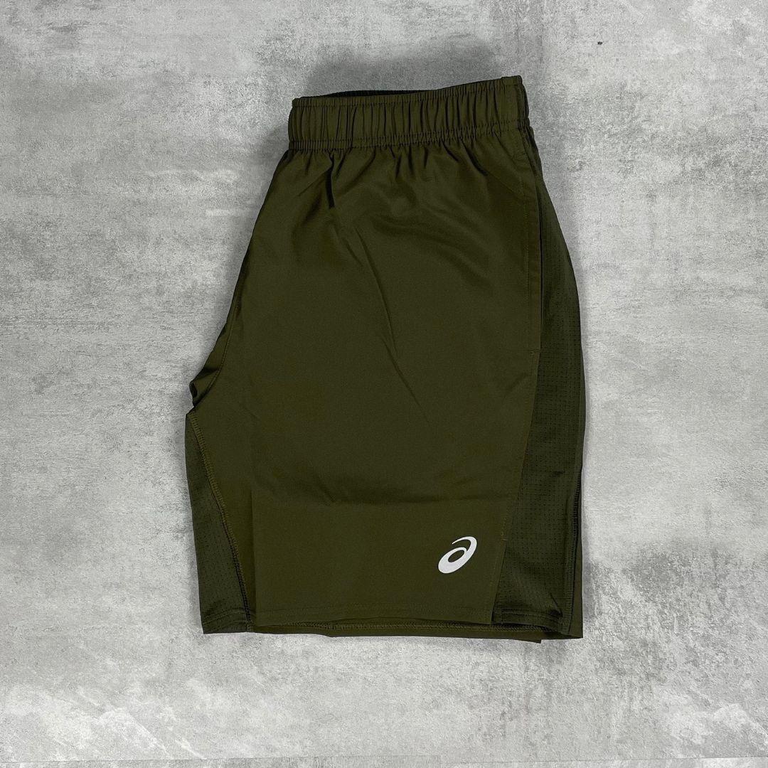 Asics 'Brown Stone' Core 7" Shorts