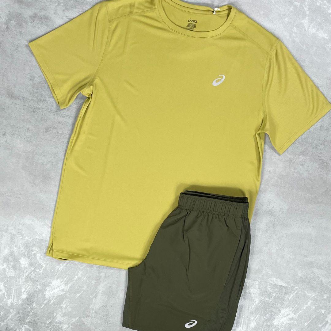 Asics 'Lemongrass' Core T-Shirt Set