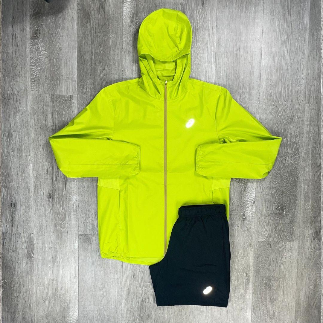 Asics 'Neon Lime' Core Windrunner Set