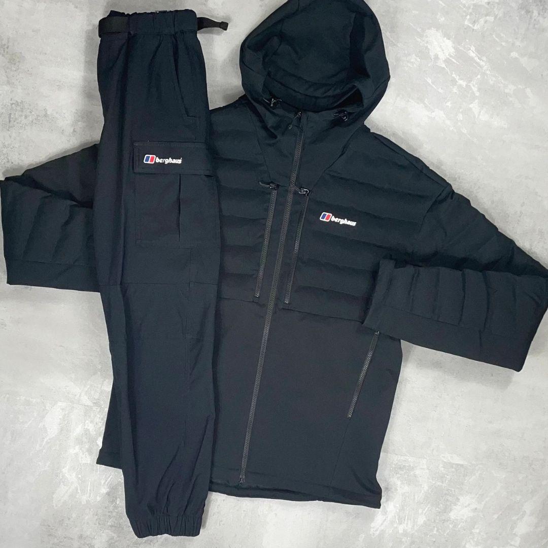 Berghaus Black Theran Hybrid Tracksuit