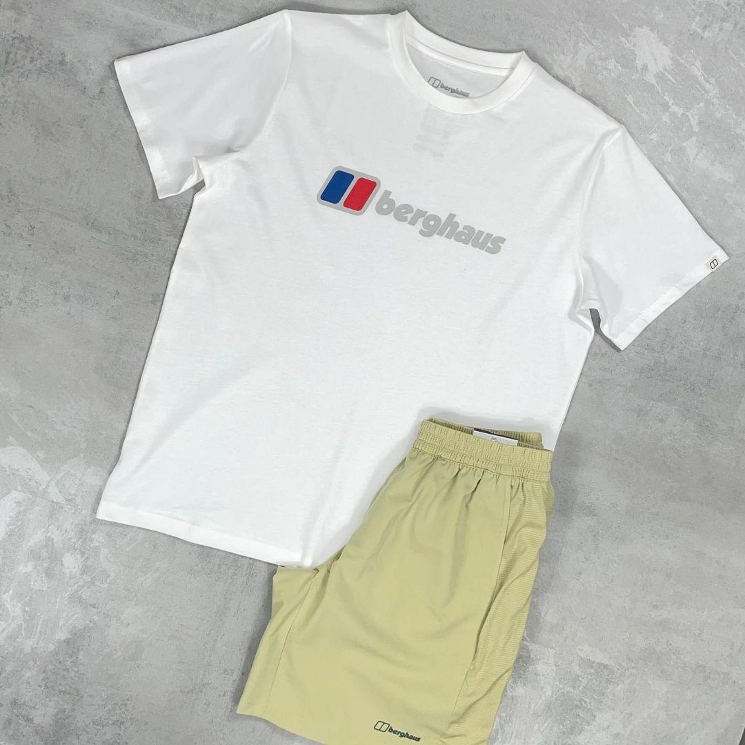 Berghaus White Class XL Logo T-Shirt Set