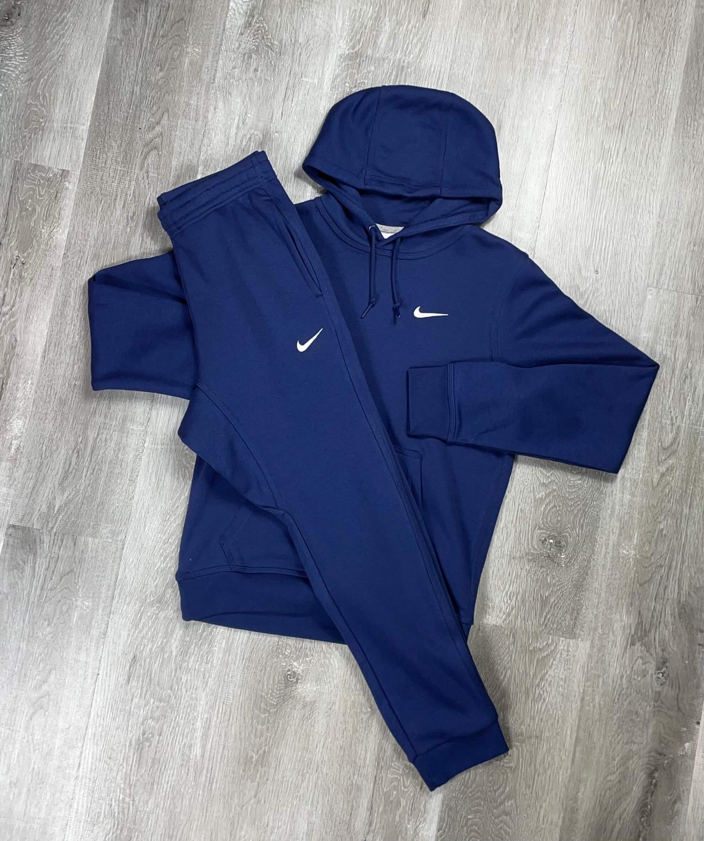 Nike Navy Club Fleece Tracksuit