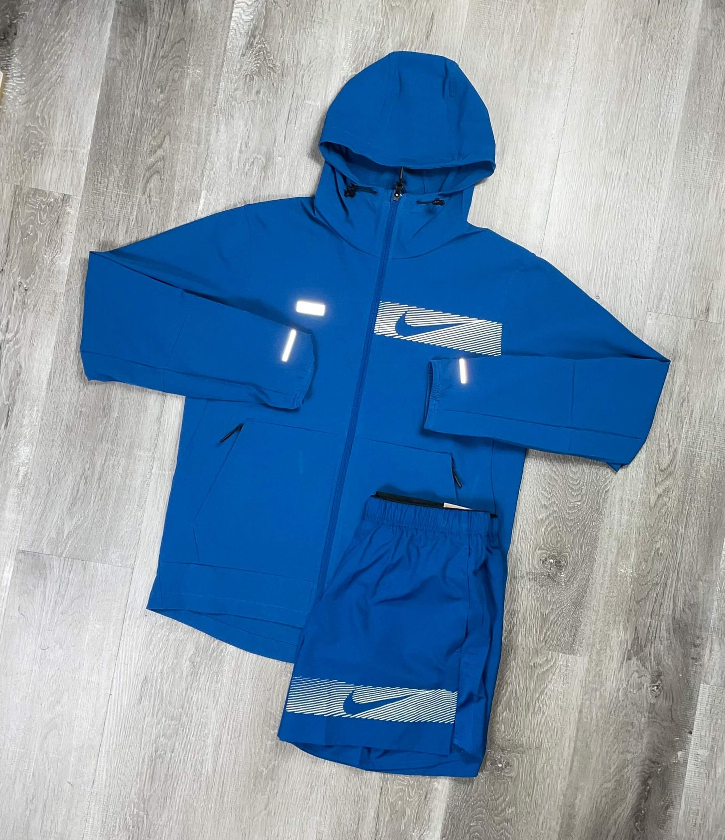 Nike 'Court Blue' Flash Unlimted Windrunner Set