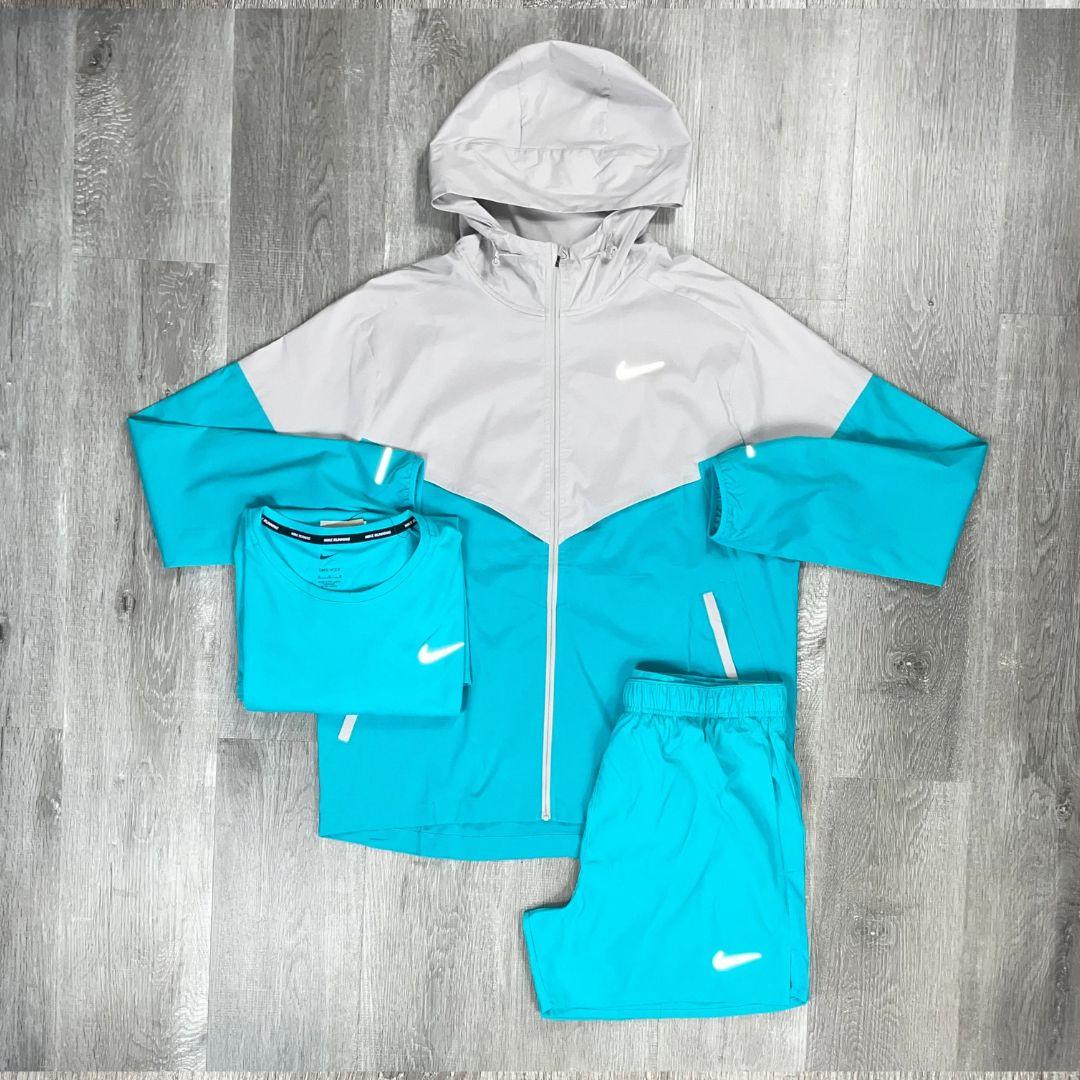 Nike 'Dusty Cactus' UV Run Repel Windrunner Tri-Set