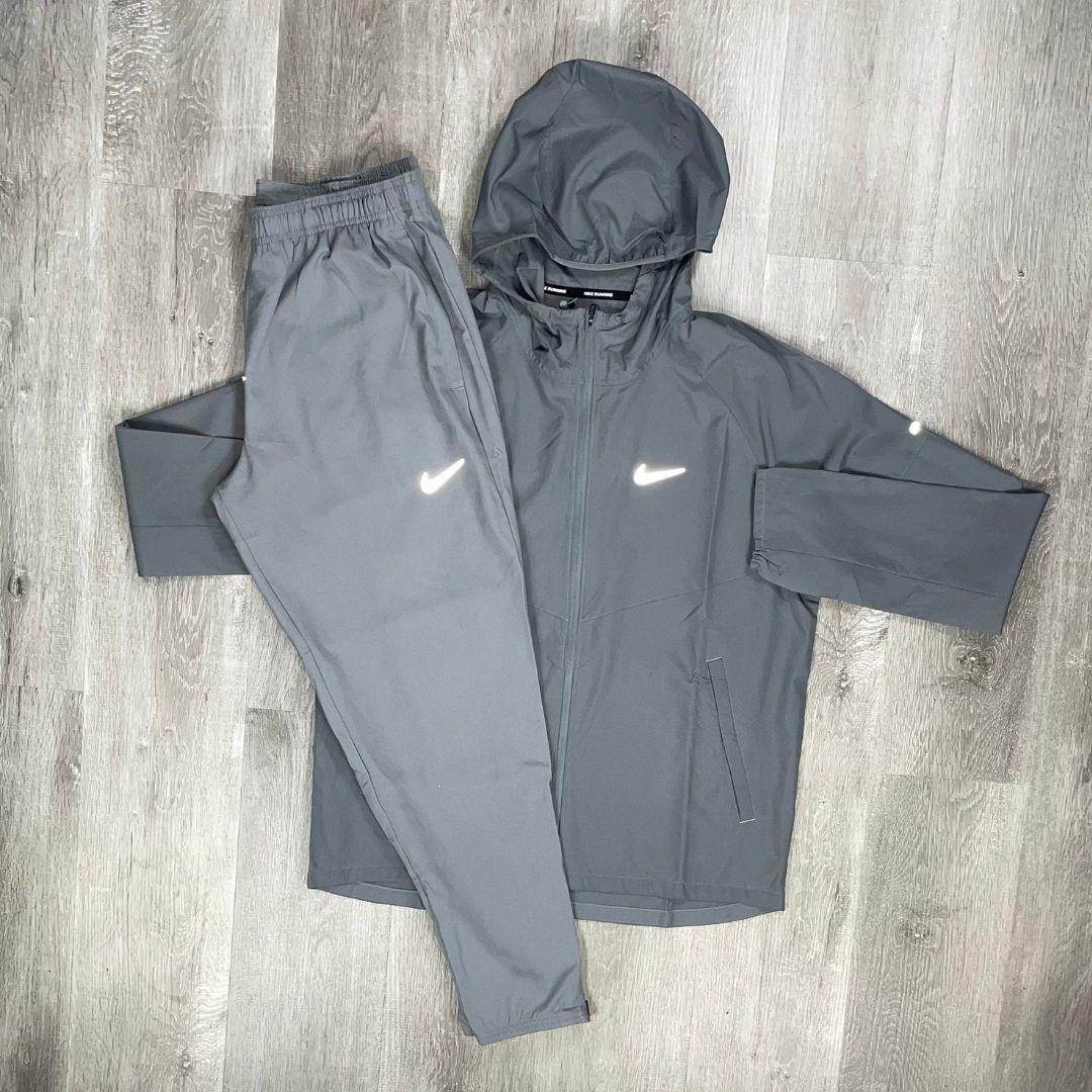 Nike 'Smoke Grey' Miler Repel Windrunner Tracksuit