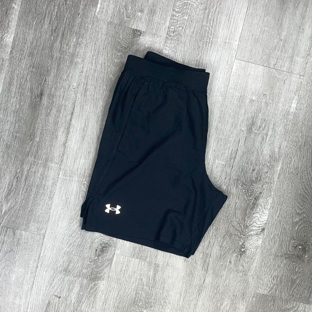 Under Armour Black Launch 7" Shorts
