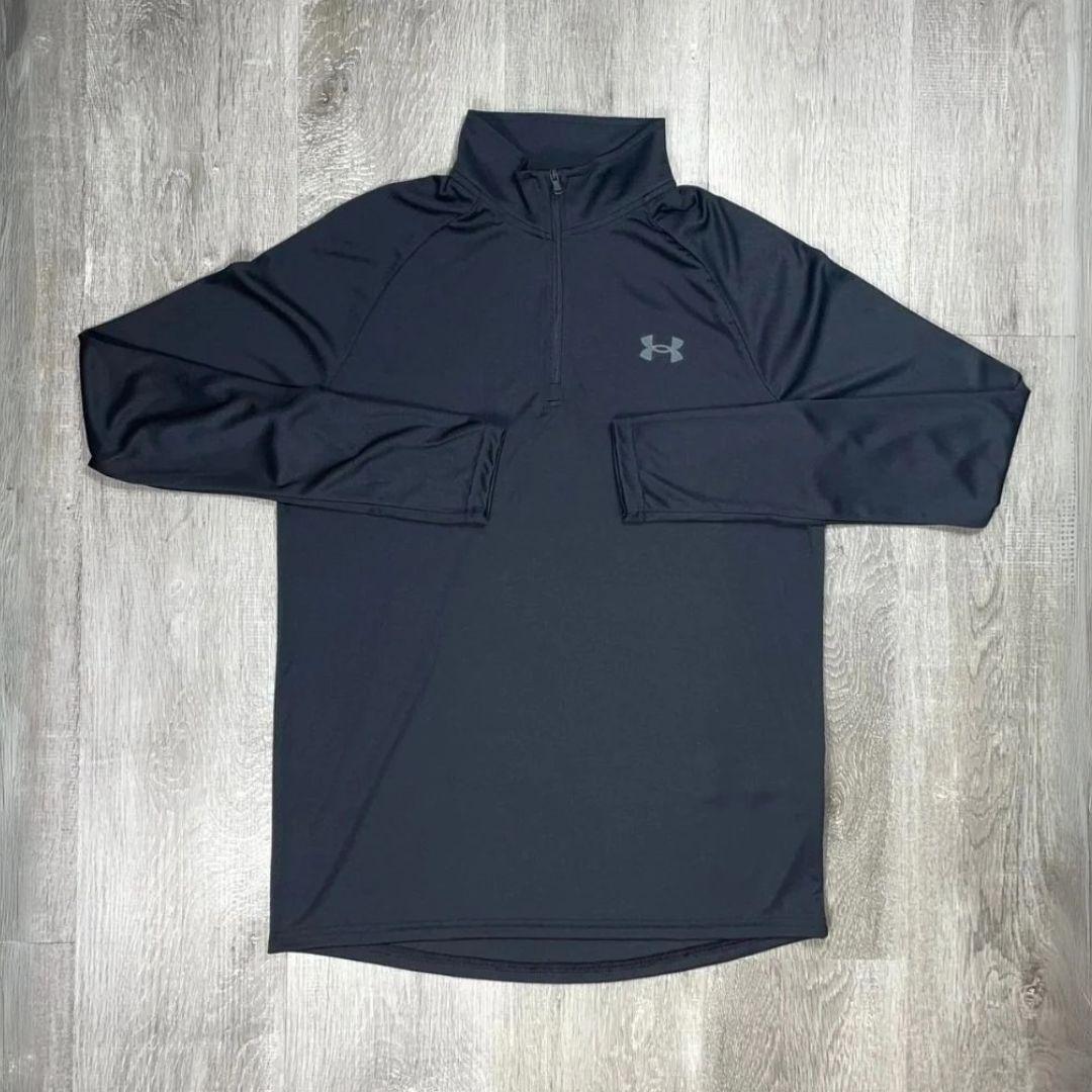 Under Armour Black Velocity Half-Zip Tri-Set
