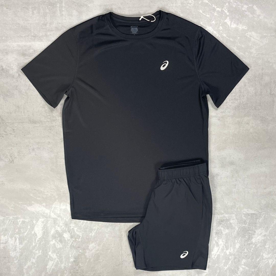 ASICS Black Core T-Shirt Set, ranked first of every ASICS Core set colourway for everyday wear