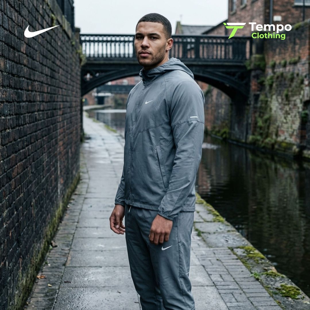 ASICS Black Core Half-Zip | Men's ASICS Half-Zip | Tempo Clothing