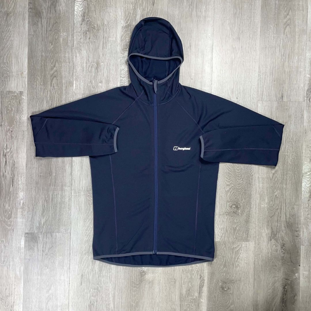 Berghaus Navy Fleece Hooded Jacket