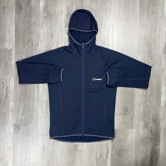 Berghaus Navy Fleece Hooded Jacket