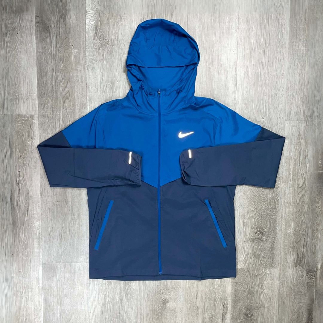 Nike 'Thunder Blue' Run Repel UV Windrunner