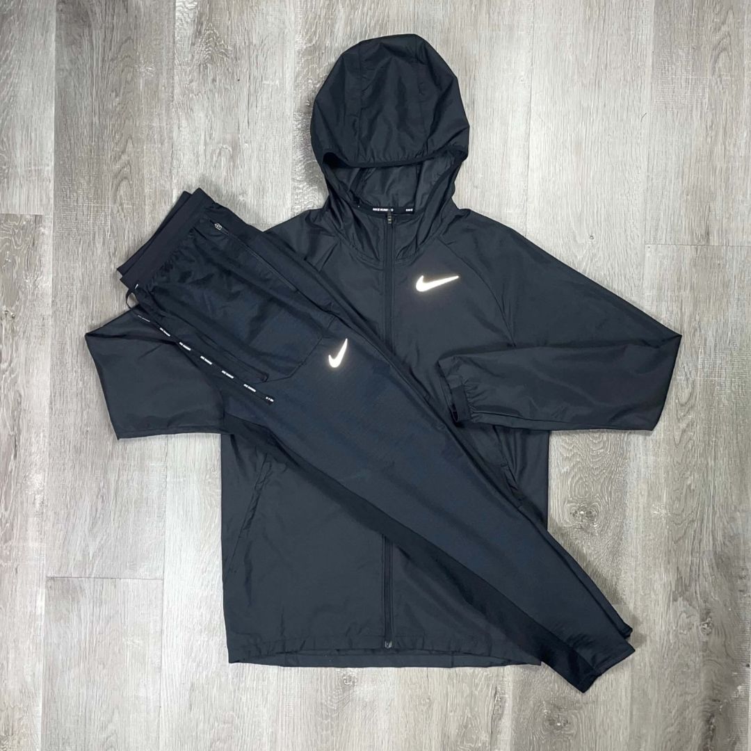 Nike Black Repel Windrunner Tracksuit