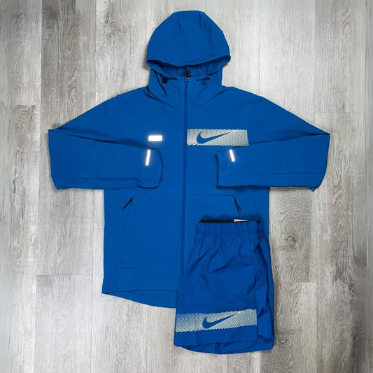 Nike 'Court Blue' Flash Unlimted Windrunner Set