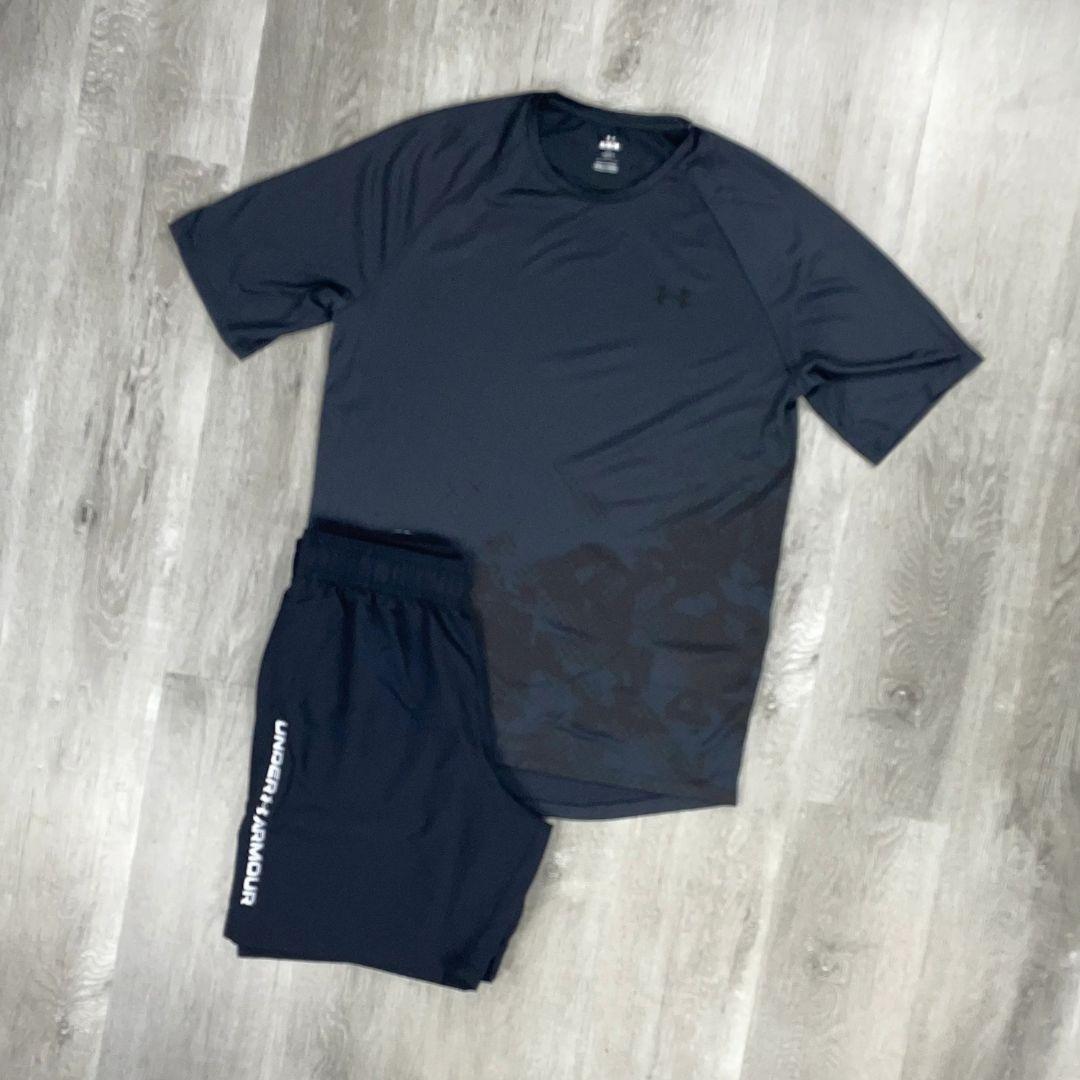 Under Armour Black Fade T-Shirt Set