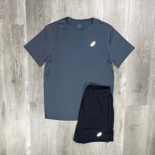 Asics 'Smoke Grey' Core T-Shirt Set