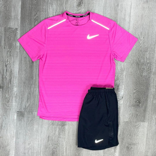 Nike 'Hot Pink' Miler 1.0 Set