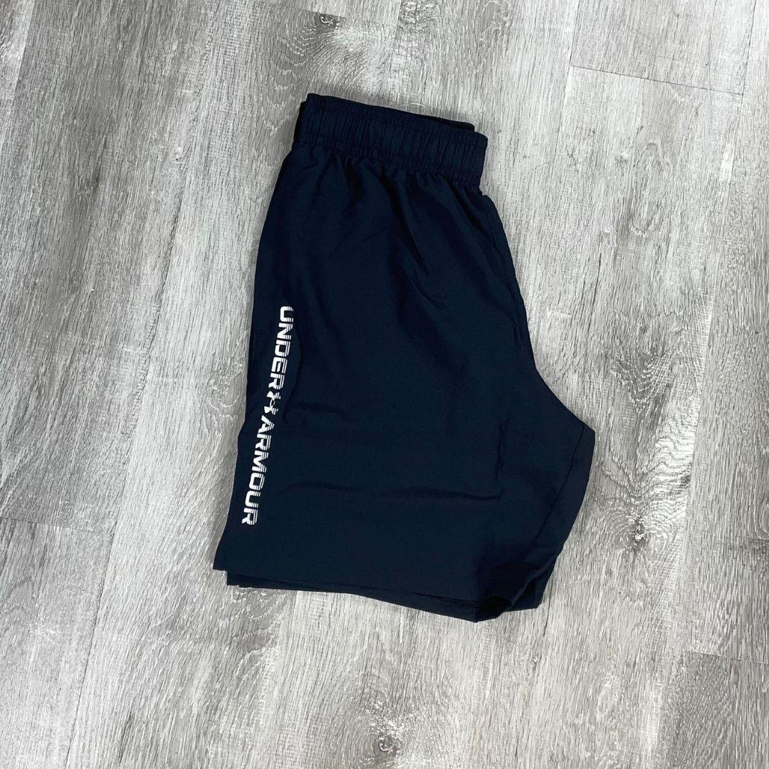 Under Armour Black Tech Wordmark Shorts