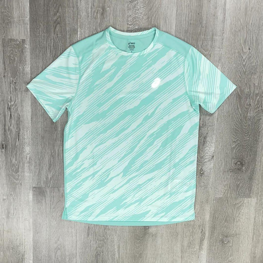 Asics 'All Over Print' Mint Core T-Shirt
