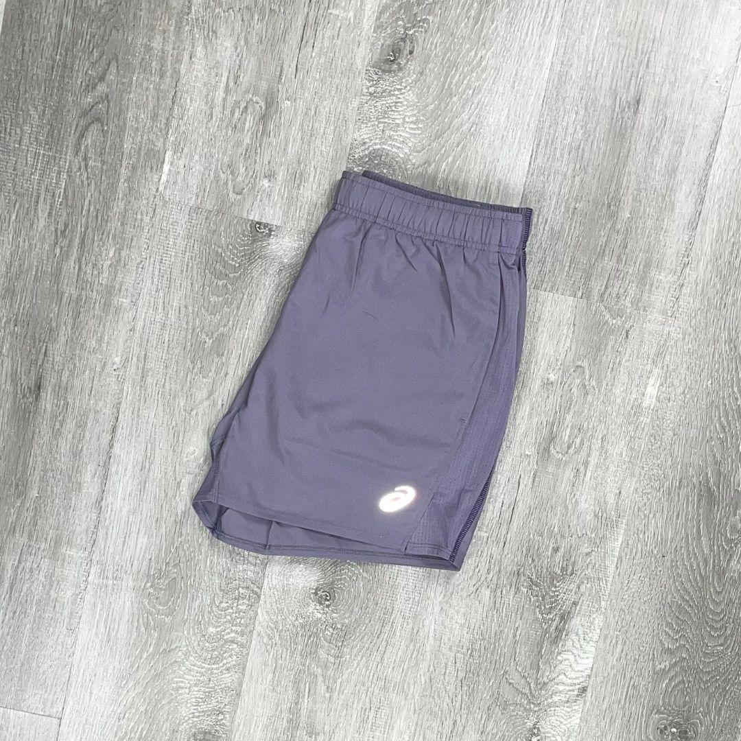 Asics 'Purple' Core Woven 5" Shorts