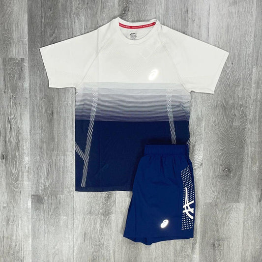 Asics 'Blue Expanse' Seamless T-Shirt Set
