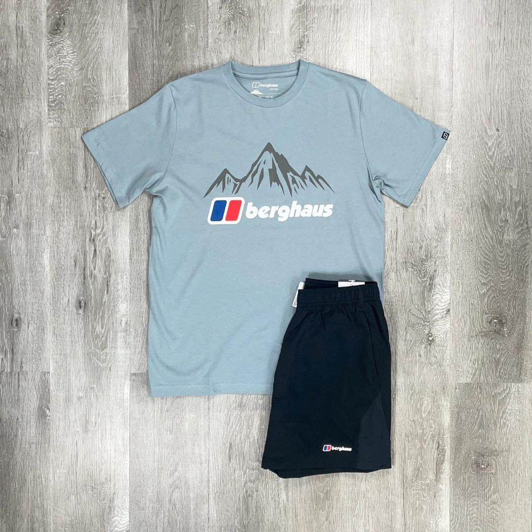 Berghaus Grey Graphic Logo T-Shirt Set