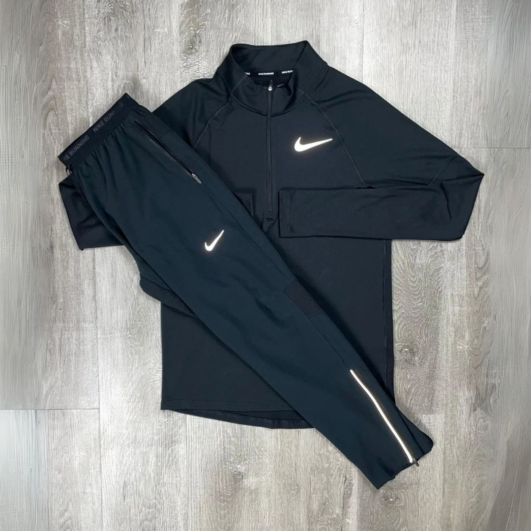 Nike Element 2.0 Black Half-Zip Tracksuit