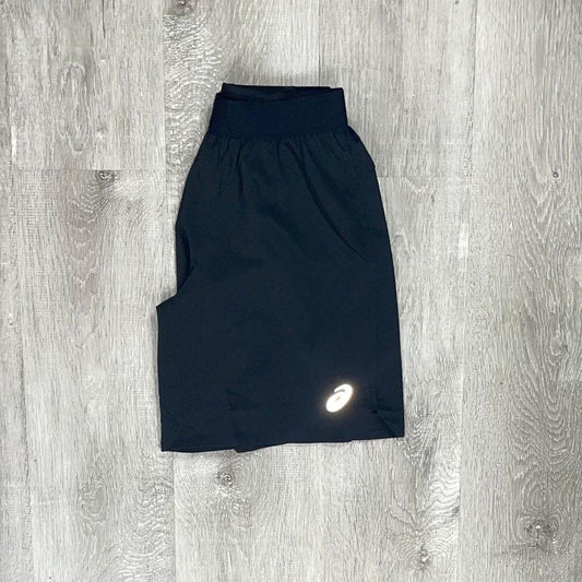 Asics Black Road 7" Shorts