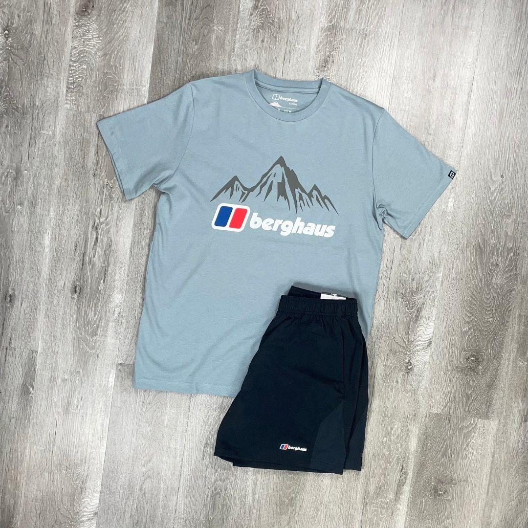 Berghaus Grey Graphic Logo T-Shirt Set