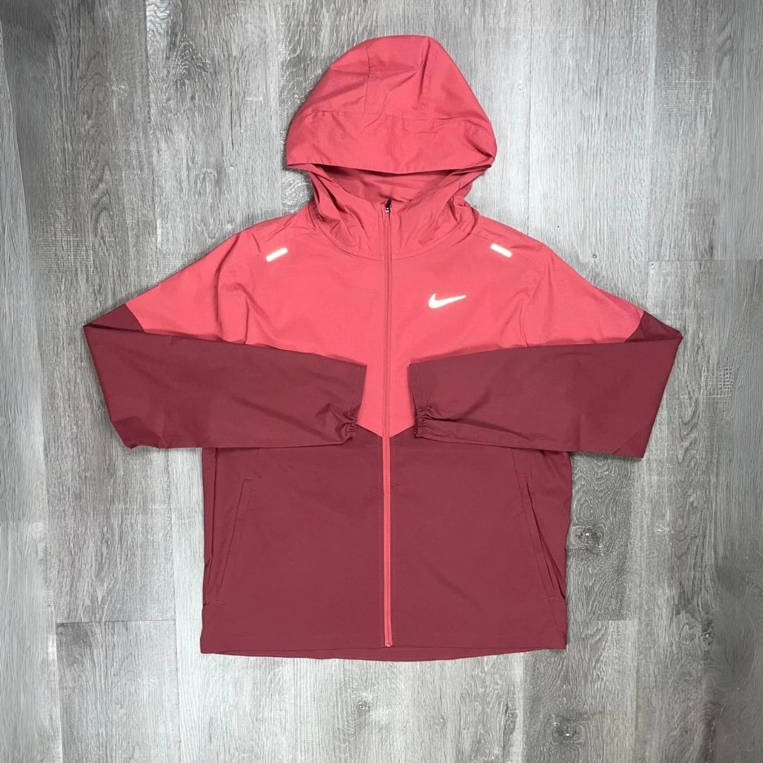 Nike 'Adobe Red' Run Repel UV Windrunner