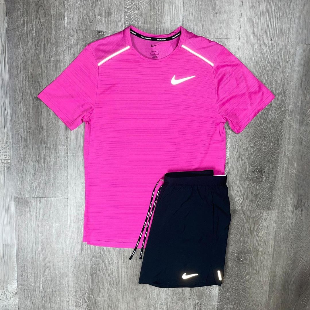 Nike 'Hot Pink' Miler 1.0 Set