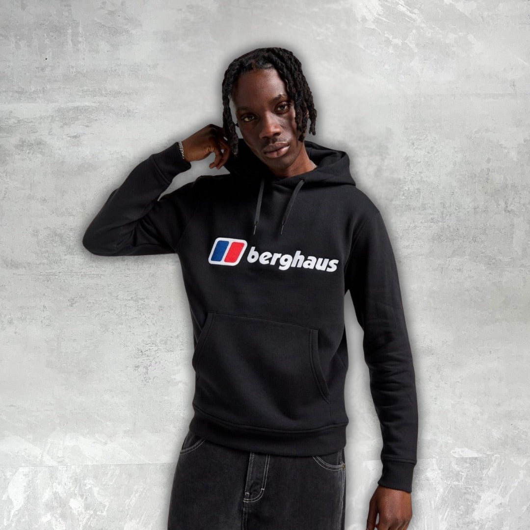 Berghaus Black Logo Hoodie