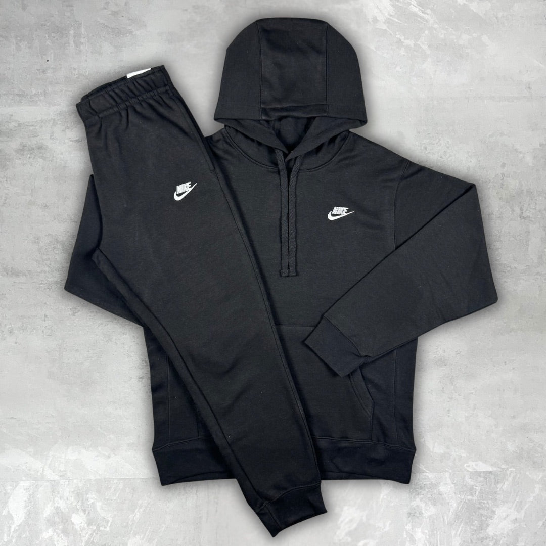 Nike Black Club Fleece Tracksuit