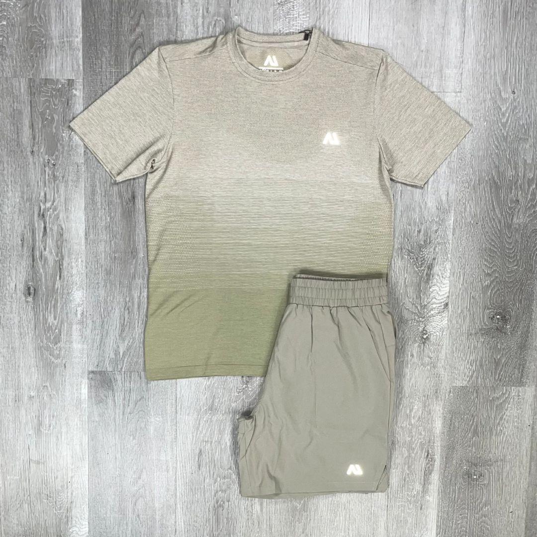 Agaru 'Dessert Sand' Gradient T-Shirt Set