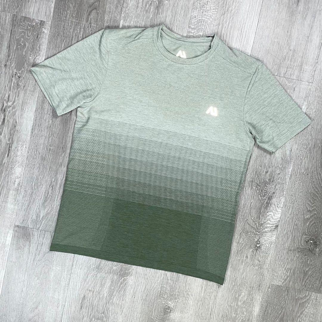 Agaru 'Forest Green' Gradient Seamless T-Shirt