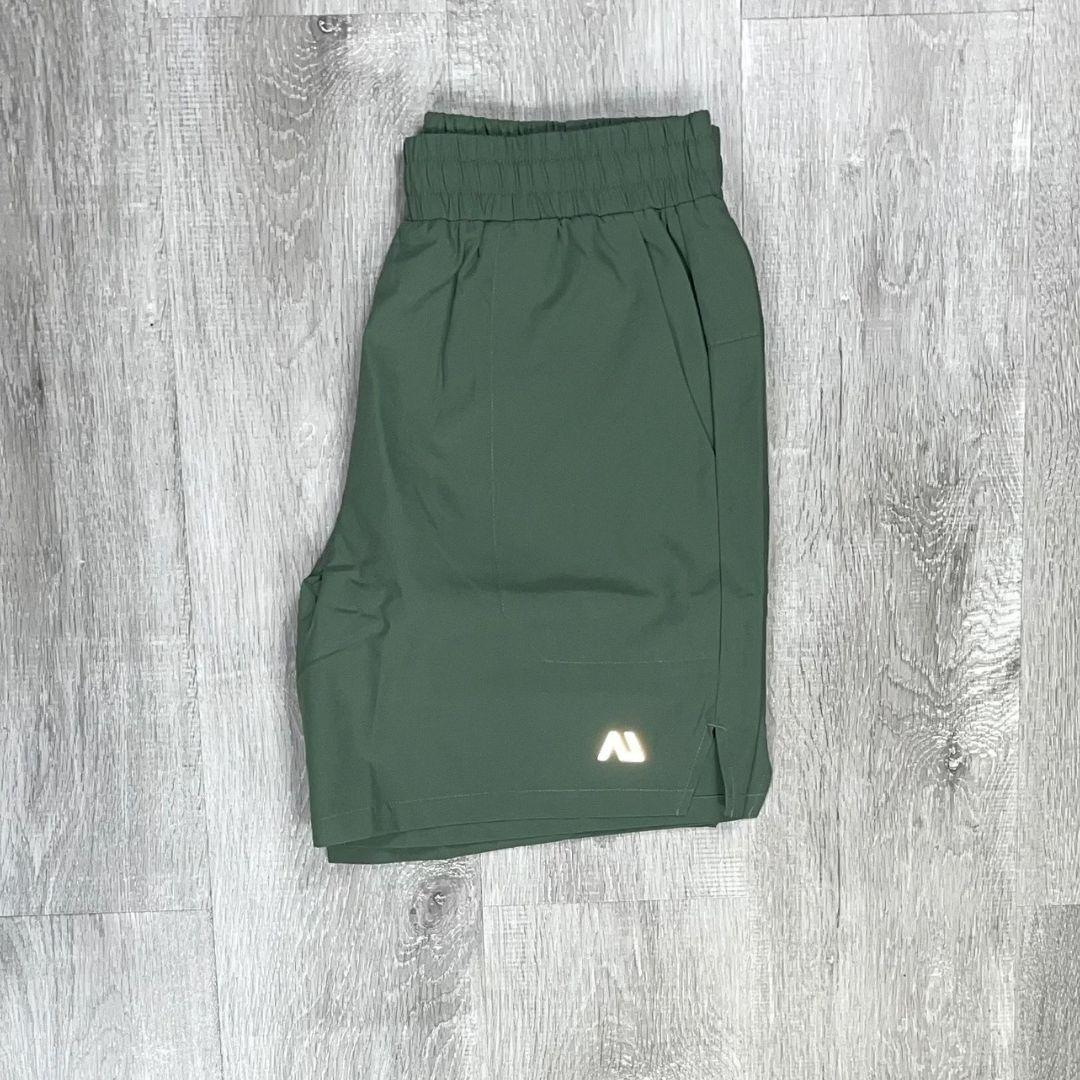 Agaru 'Forest Green' Gradient Shorts