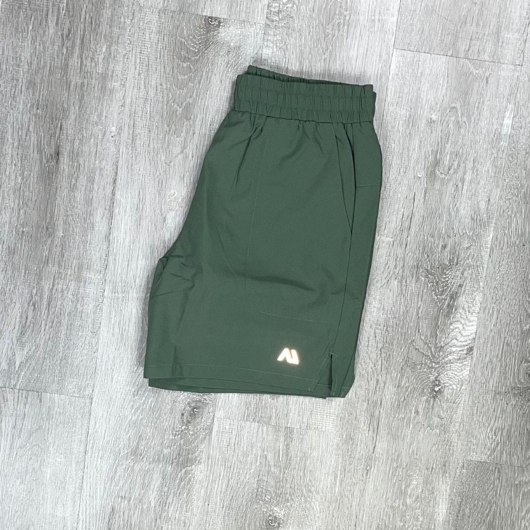 Agaru 'Forest Green' Gradient Shorts