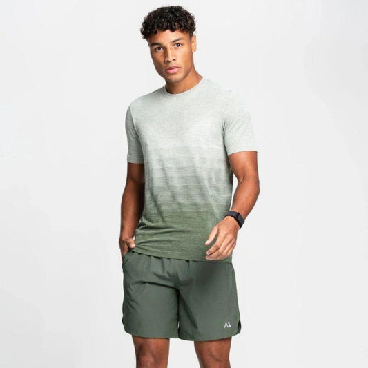 Agaru 'Forest Green' Gradient T-Shirt Set
