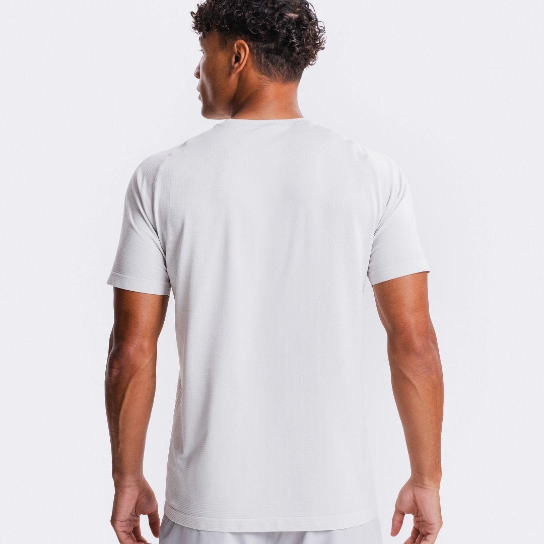 Agaru 'Pearled White' Form T-Shirt Set