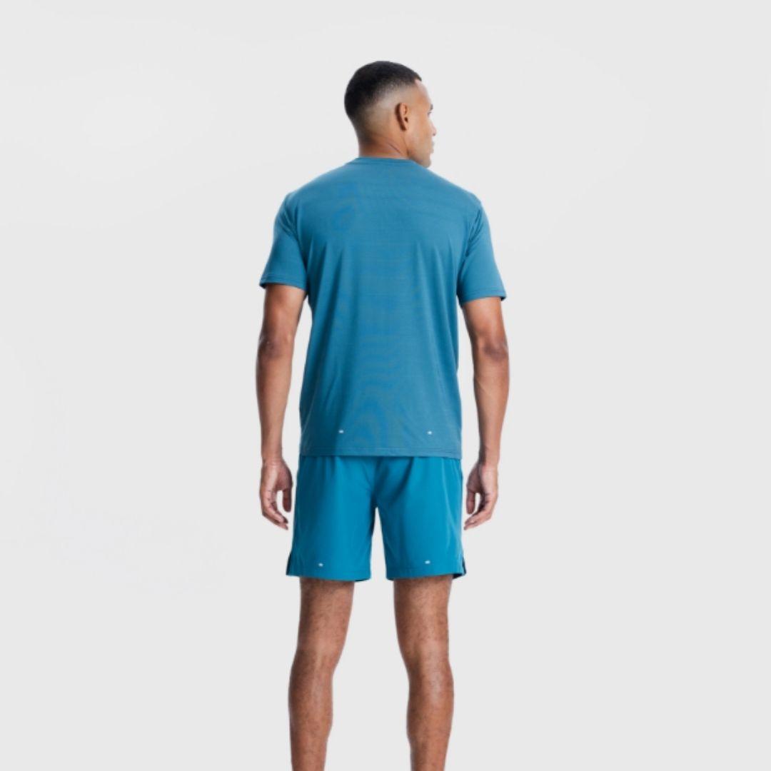 Agaru 'Teal Blue' Pacer T-Shirt Set