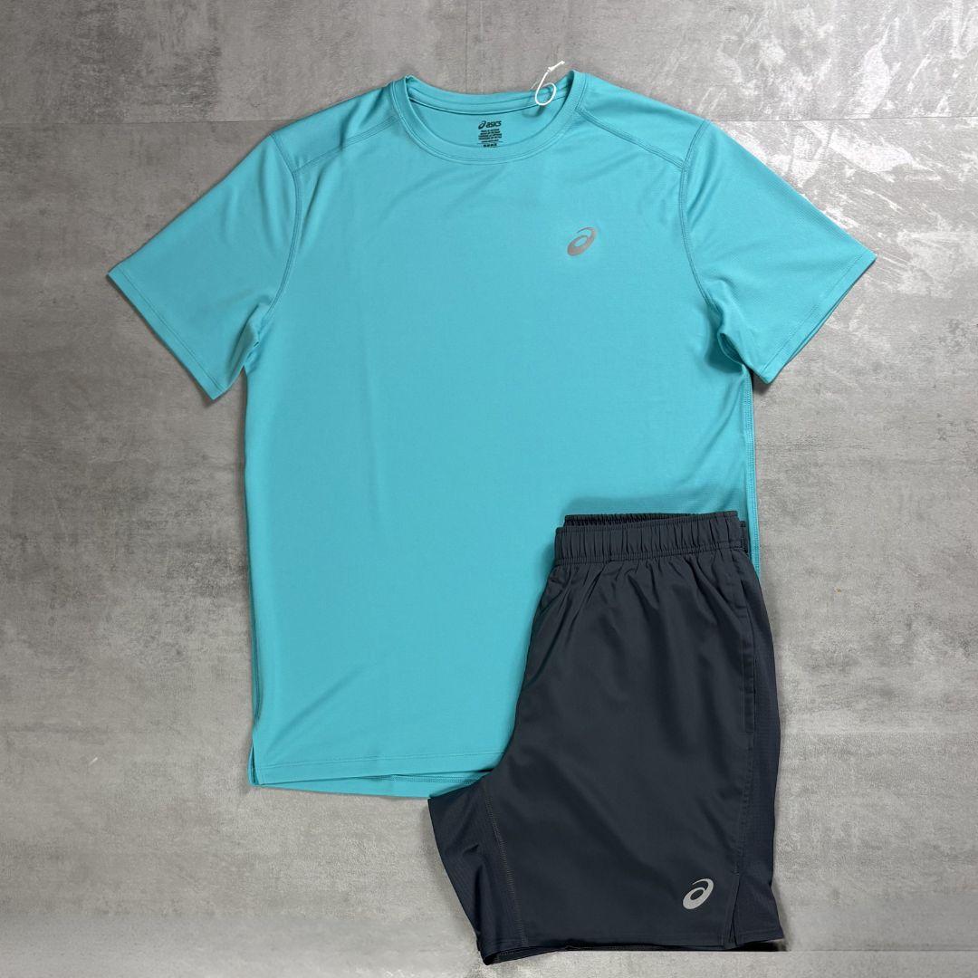 Asics 'Aqua' Core T-Shirt Set