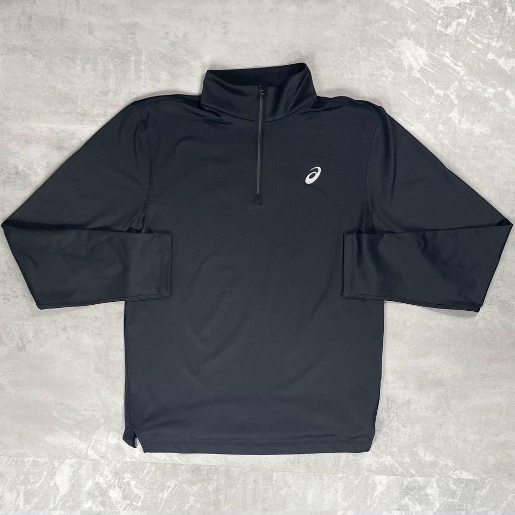 Asics Black Core Half-Zip