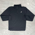 Asics Black Core Half-Zip