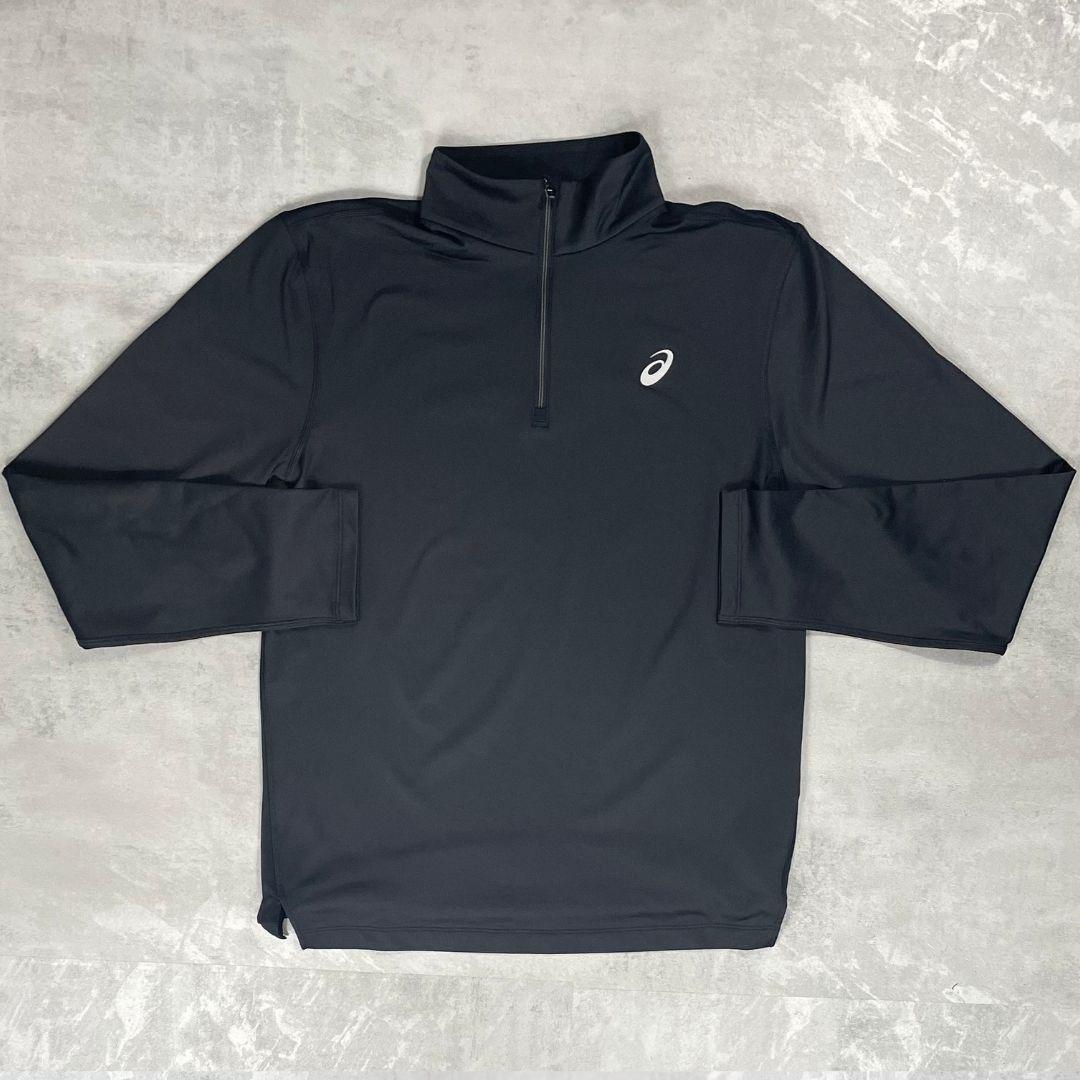 Asics Black Core Half-Zip