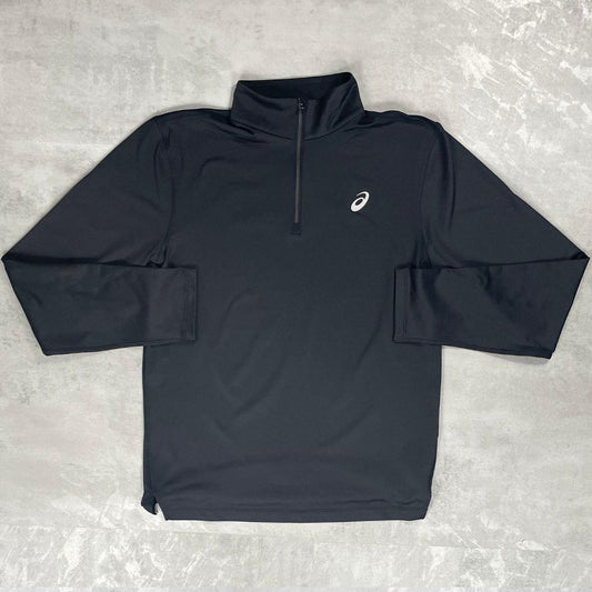 Asics Black Core Half-Zip